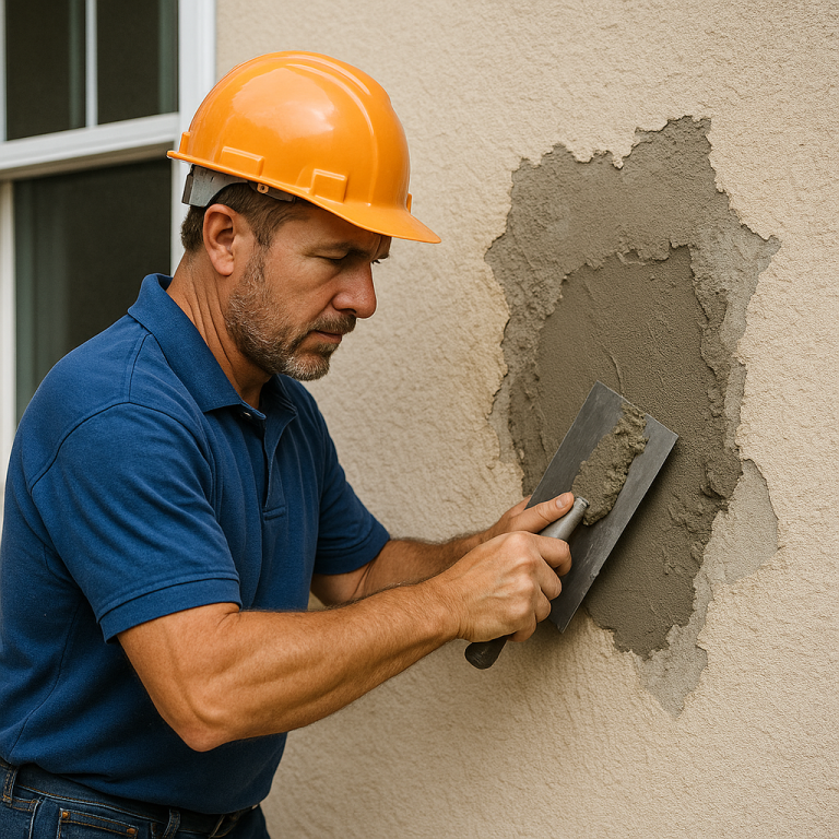 stucco repair