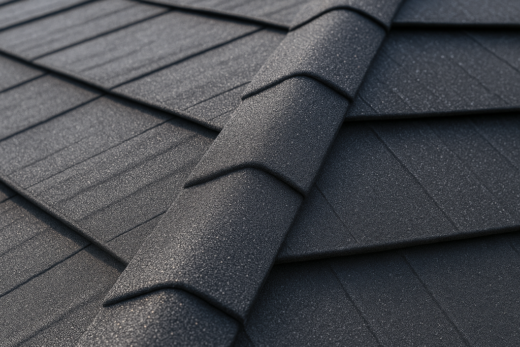 Licensed roofing contractors in Orlando working on a metal roof.